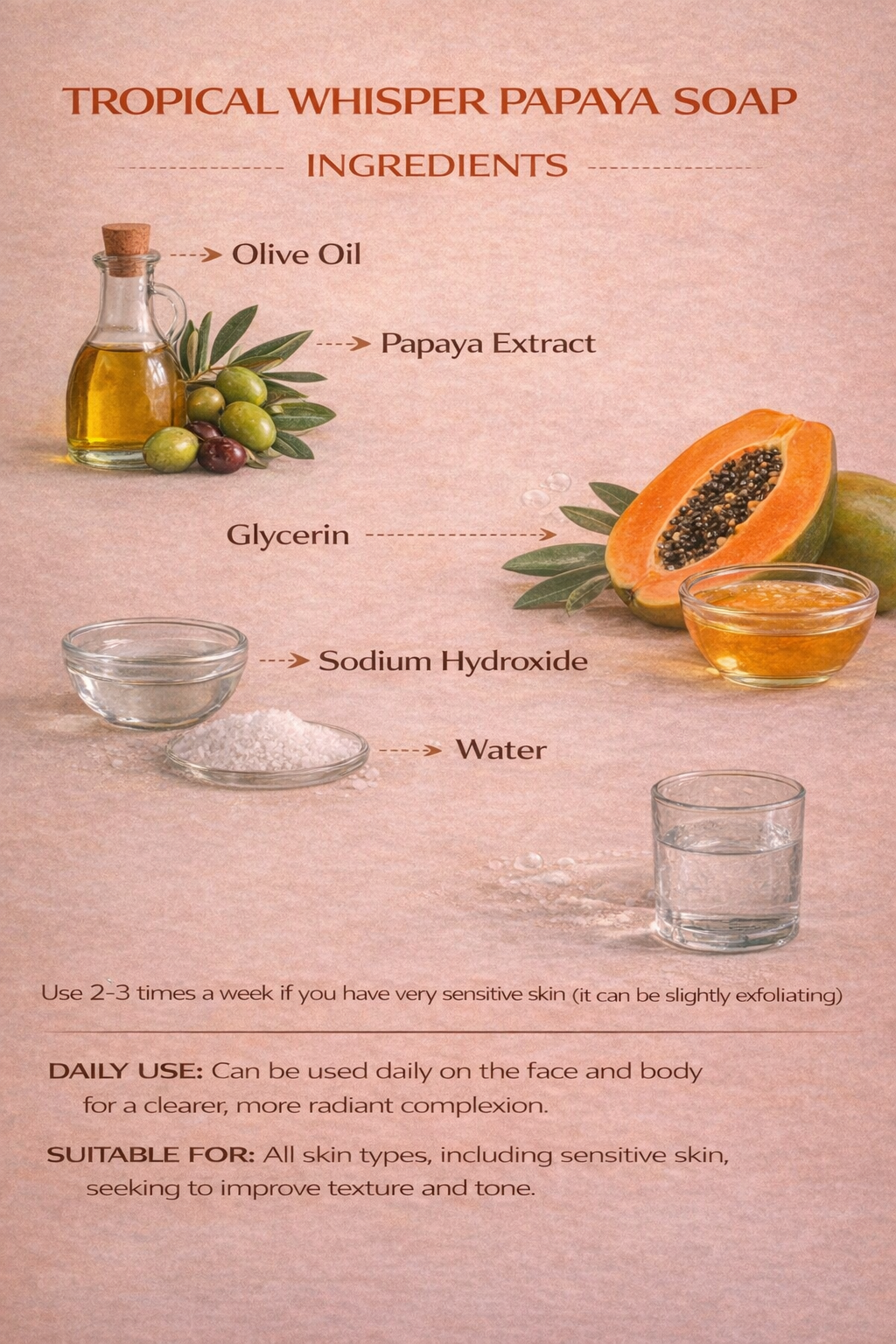 TROPICAL WHISPER PAPAYA SOAP