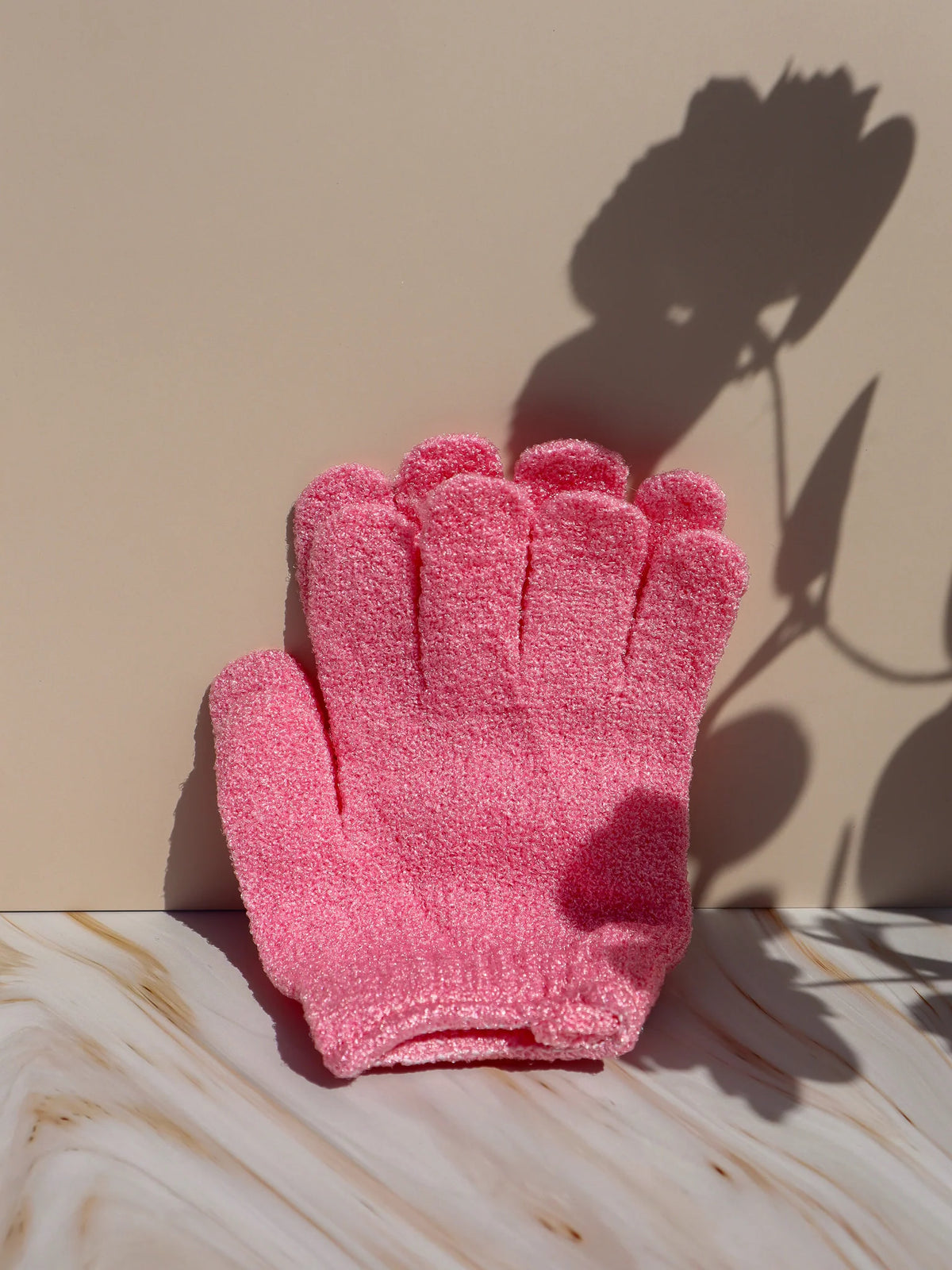 EXFOLIATING BATH GLOVES