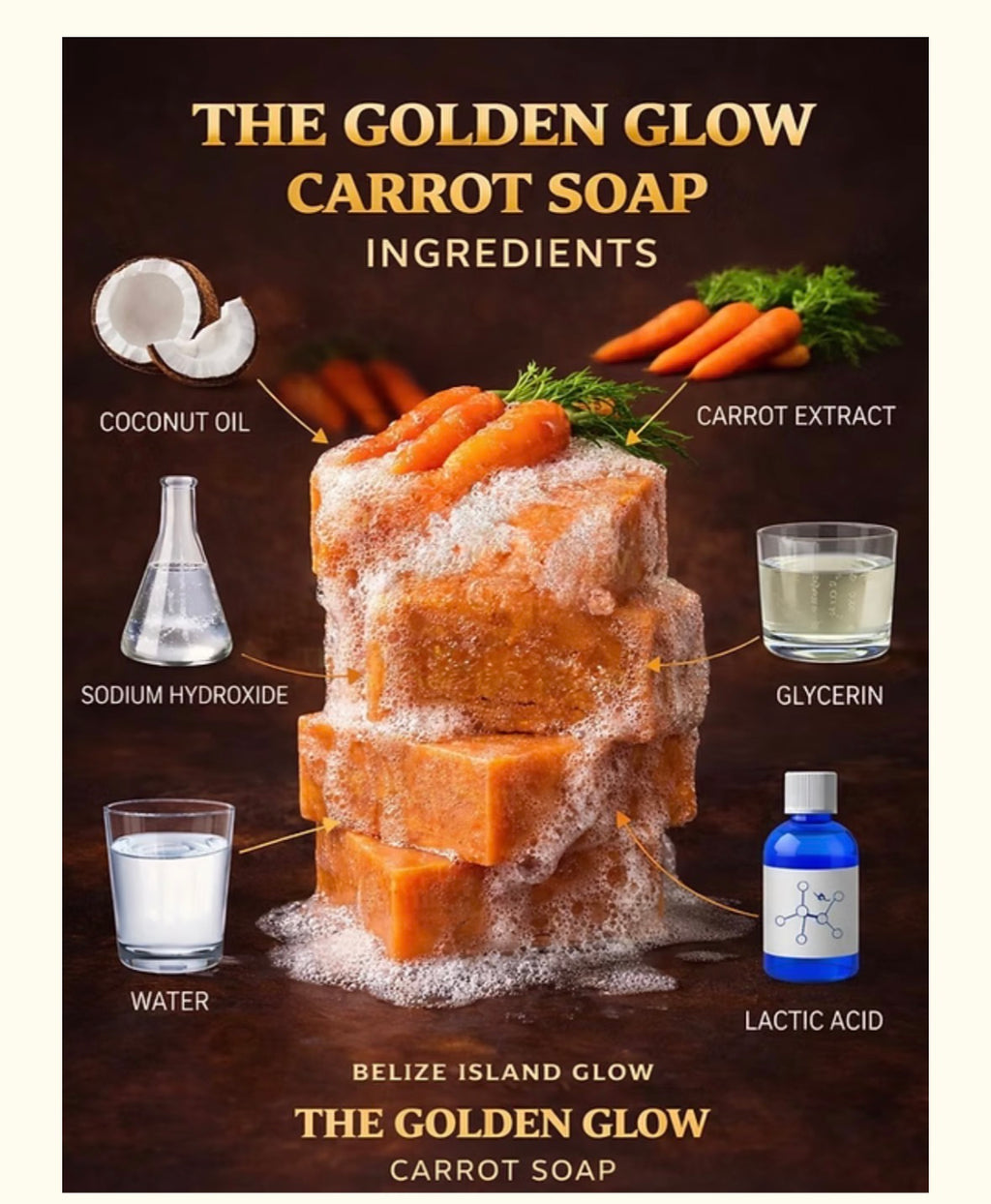 THE GOLDEN GLOW CARROT SOAP